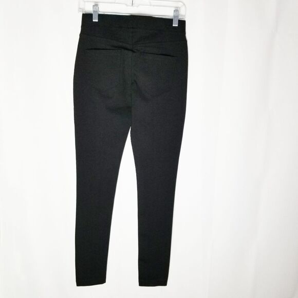 NEW BlankNYC Size 31 Black High Rise Pull-On Skinny Soft Knit Pants - Picture 5 of 8